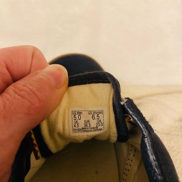 VANS skate Board Off the Wall Unisex in Black Mens Size 5, Women’s Size 6.5 EUC - Picture 7 of 8